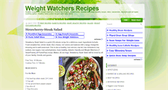 Desktop Screenshot of free-ww-recipes.net