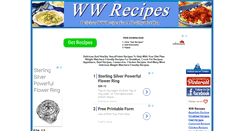 Desktop Screenshot of free-ww-recipes.com